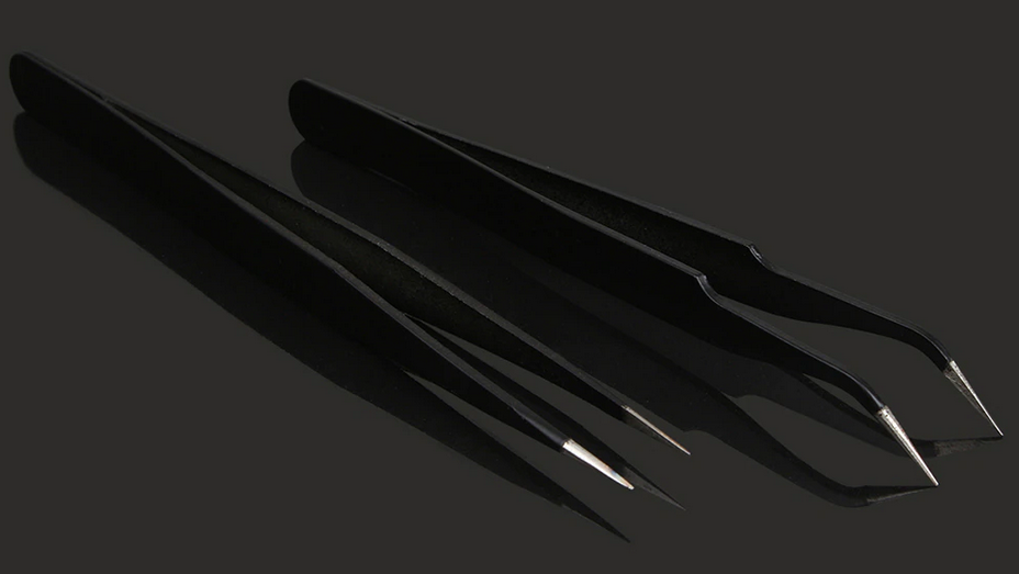 Close up 2 pincetten