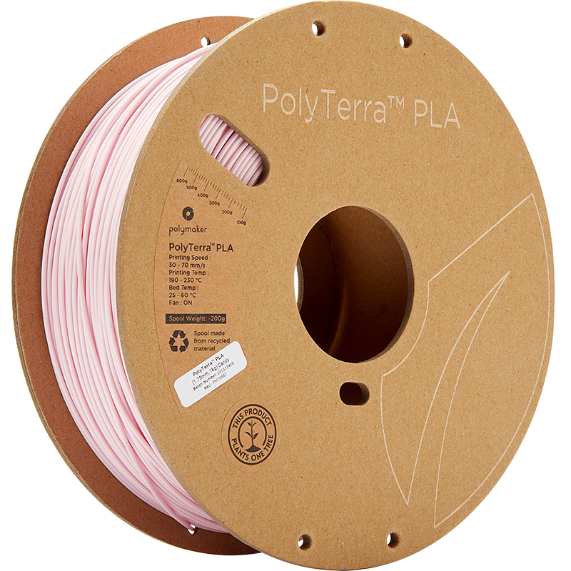 Babyroze Polymaker PolyTerra PLA