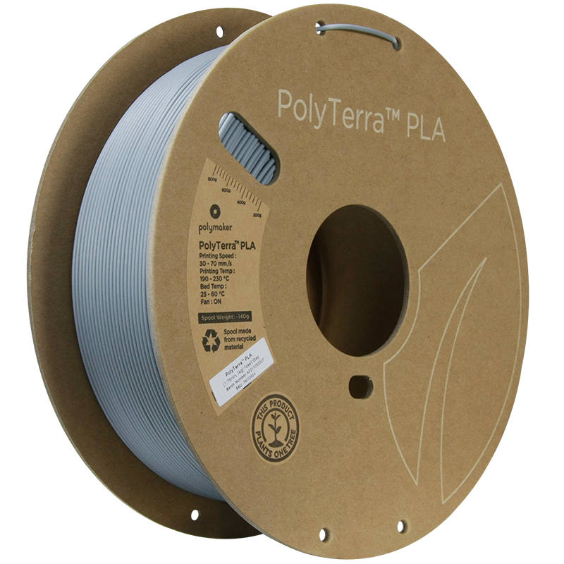 Grijs Polymaker PolyTerra PLA