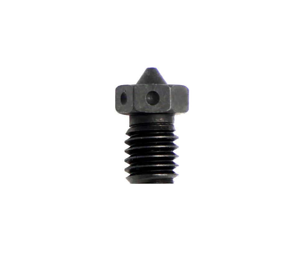 E3D V6 hardened nozzle - zwart