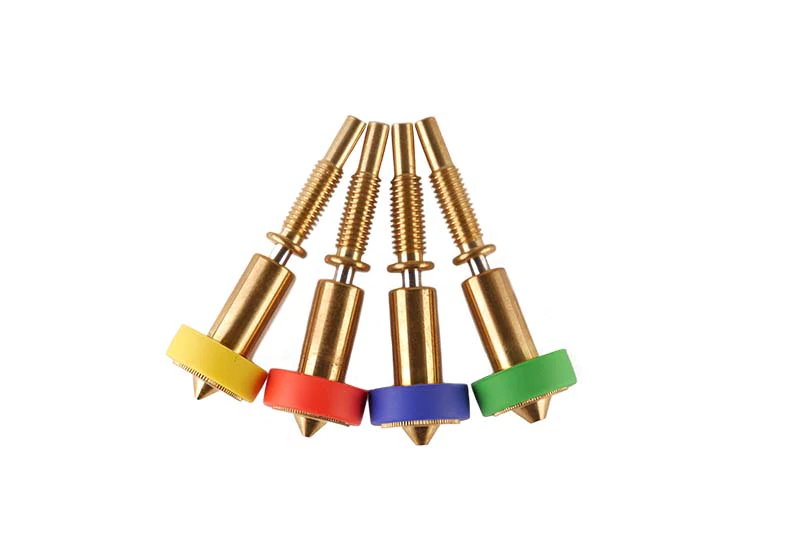 E3D Revo Nozzle - 1.75 mm - Geel, rood, blauw en groen