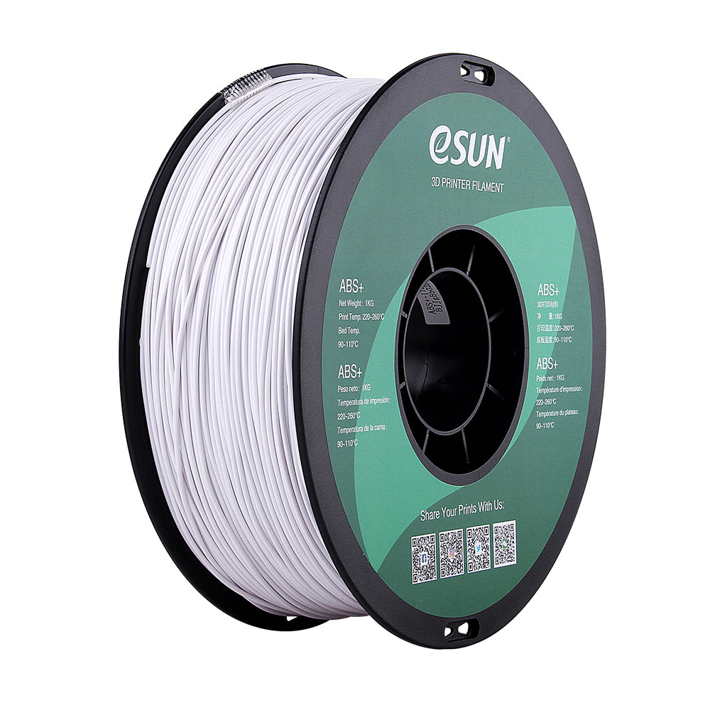 eSun ABS+ filament - 1 kg - wit