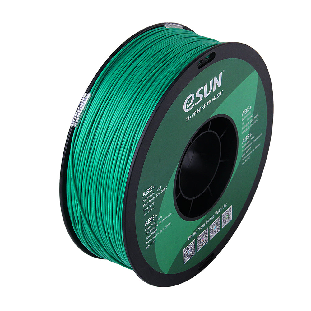 eSun ABS+ filament - 1 kg - groen