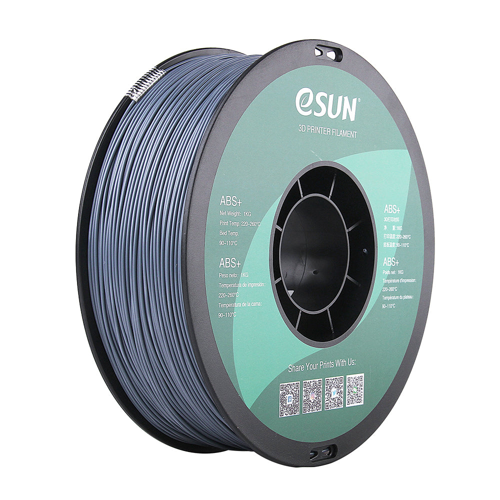 eSun ABS+ filament - 1 kg - grijs