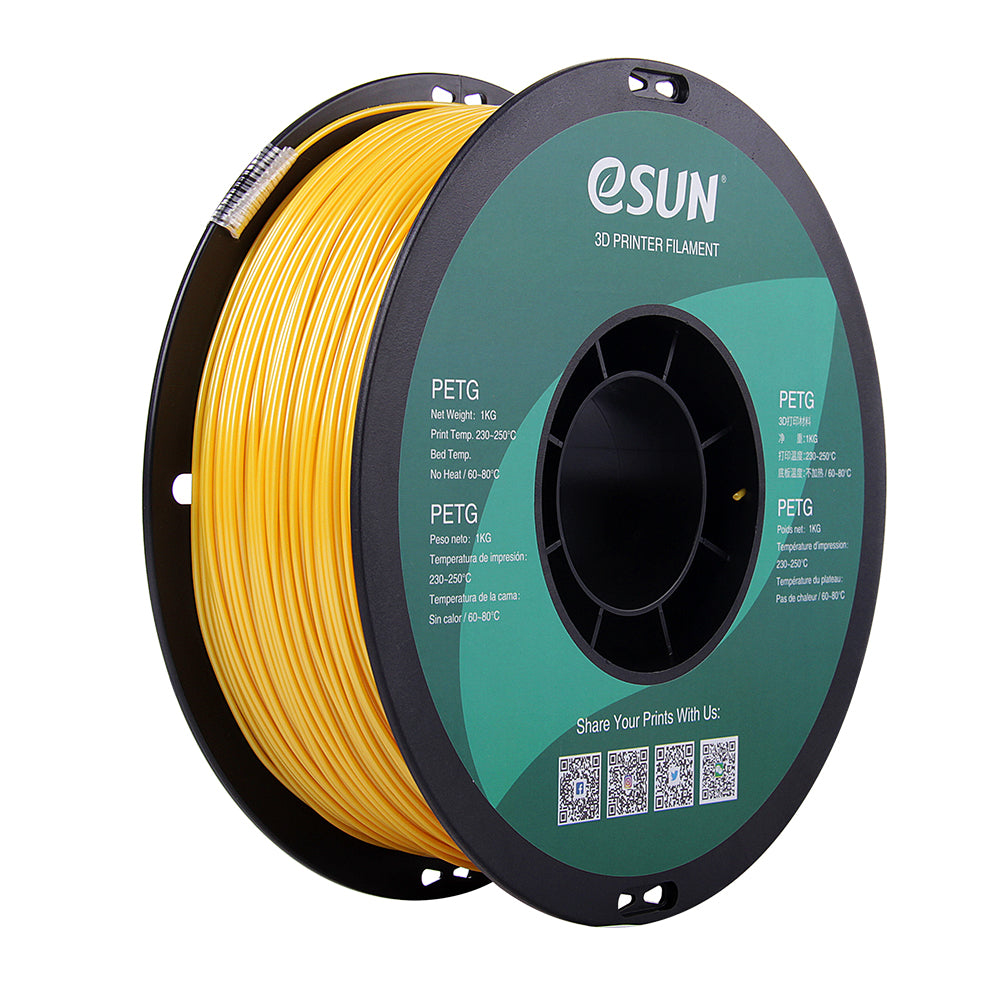 eSun PETG filament - 1 kg - solide goud