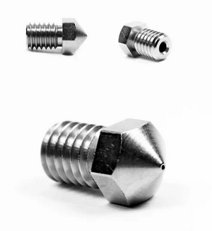 Micro Swiss Messing gecoate 3 nozzles - MK8 - 1.75 mm