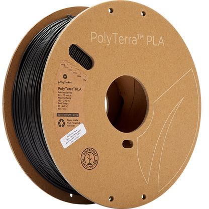 Zwarte Polymaker PolyTerra PLA